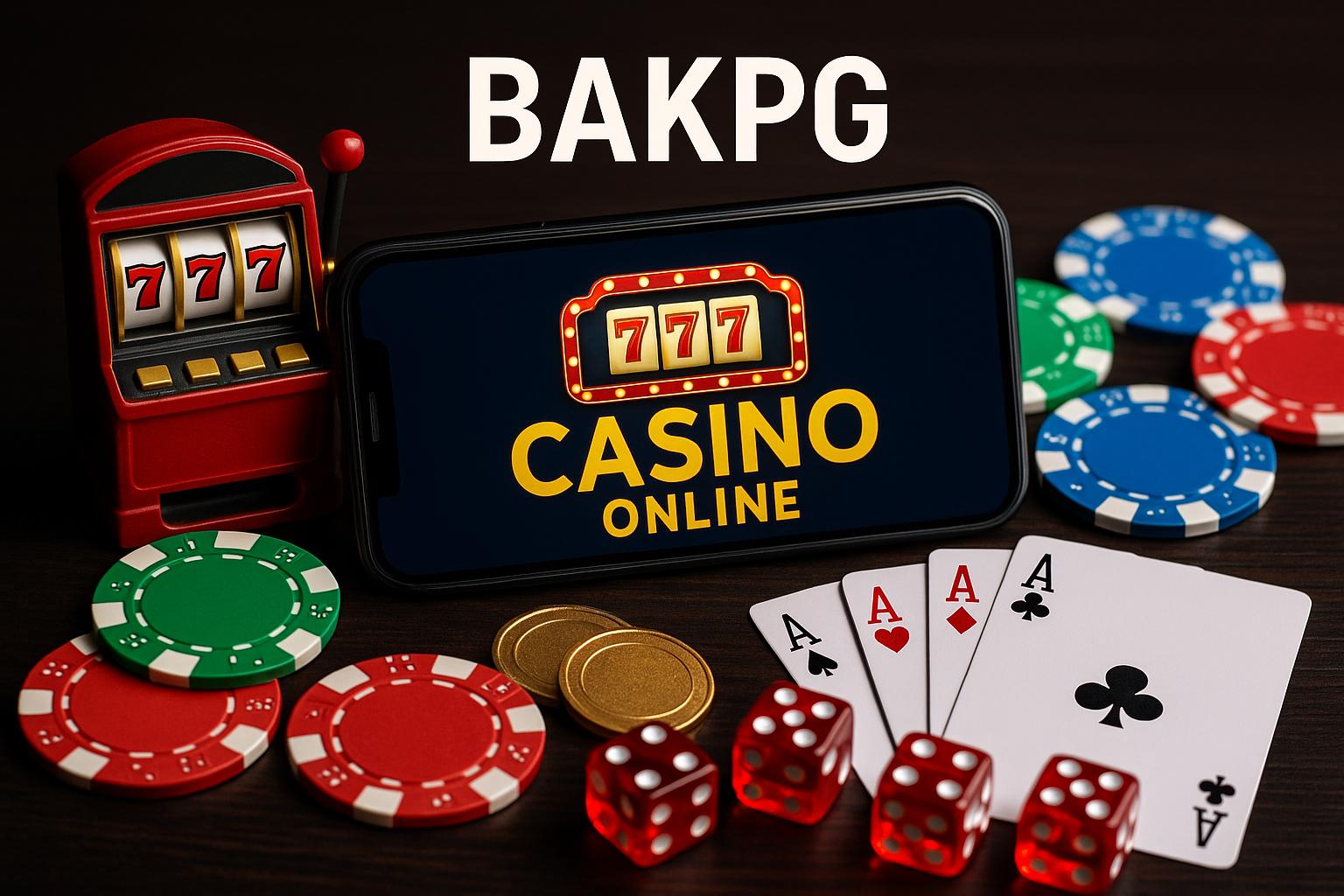 Jogos de cassino online inovadores e emocionantes na BAKPG