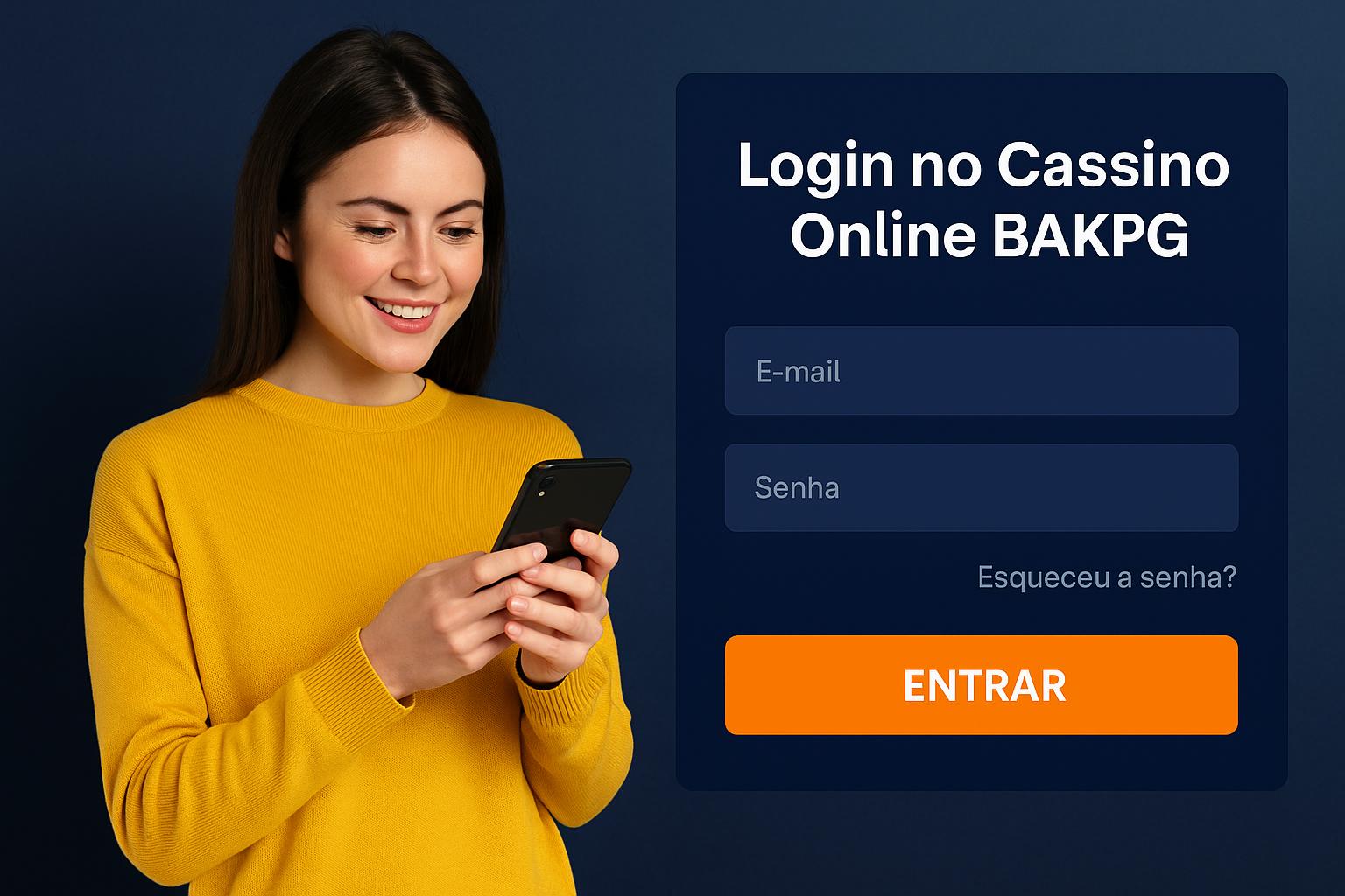 Login no Cassino BAKPG