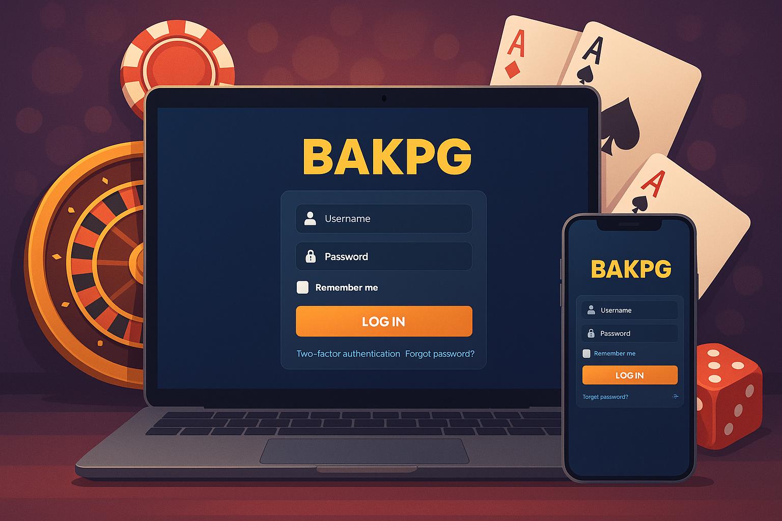 Não Perca tempo, o rRgistro na site BAKPG
